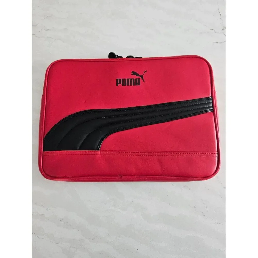 Puma Red and Black Protective Laptop Sleeve